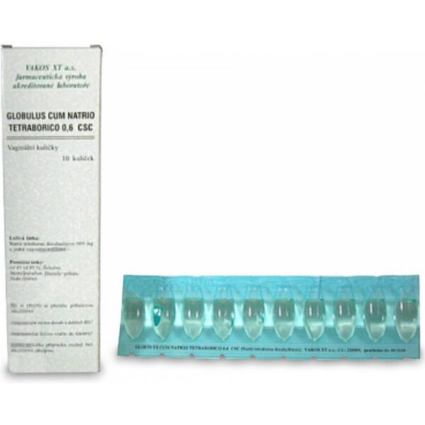 Globulus cum Natrio Tetraborico 600 mg Tablets 10 pcs