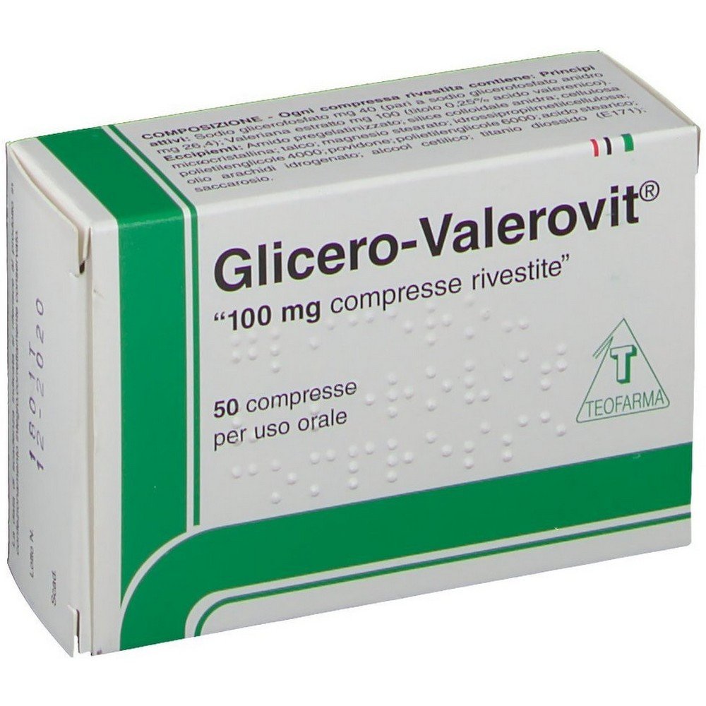 Glycero-Valerovit 100 mg Tablets 50 pcs