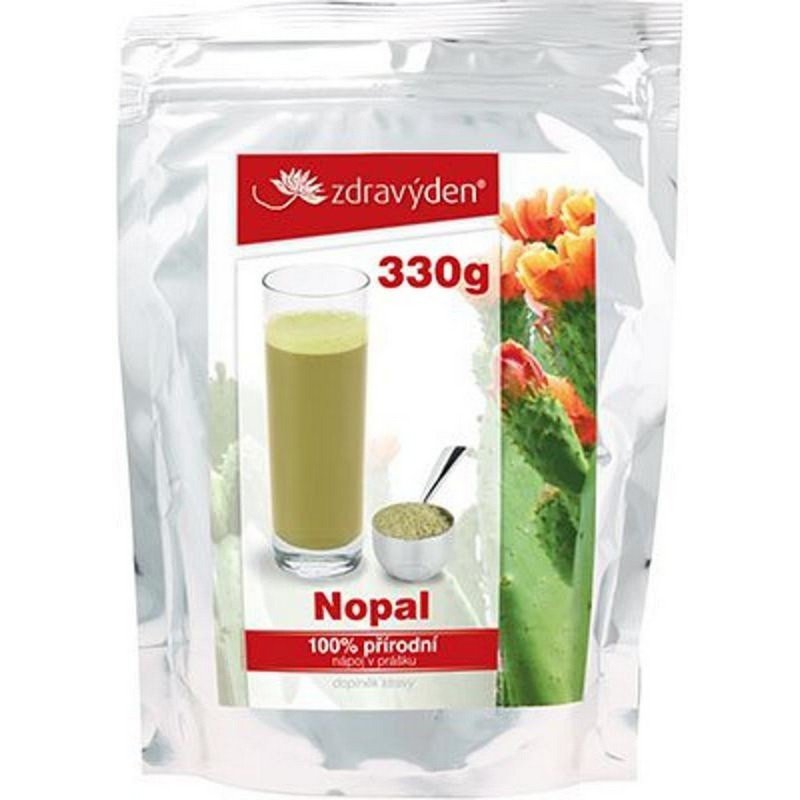 Healthy Day 100% Natural Nopal Powder from Dried Cactus Figs 330 g