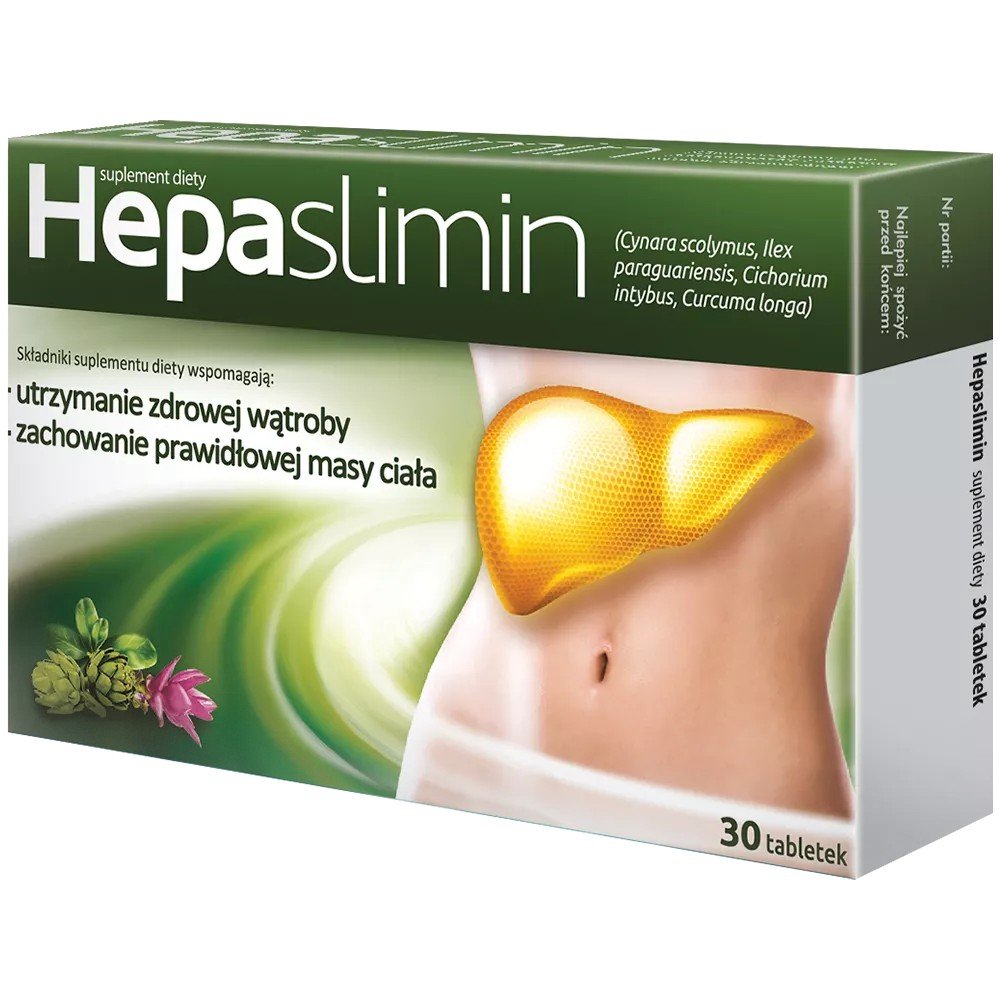 HepaSlimin Liver Support Tablets 30 Pieces