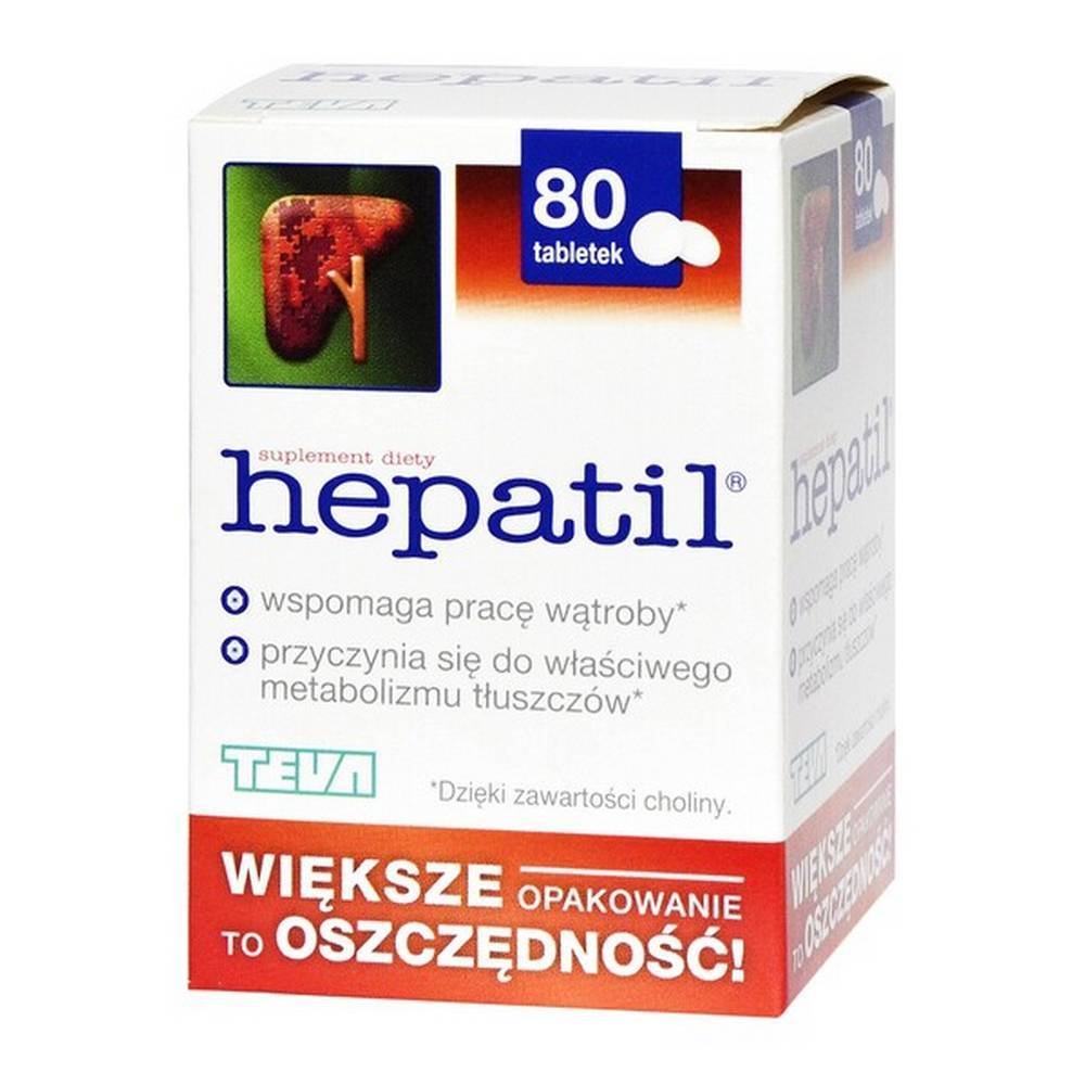Hepatil Tablets 80 pcs
