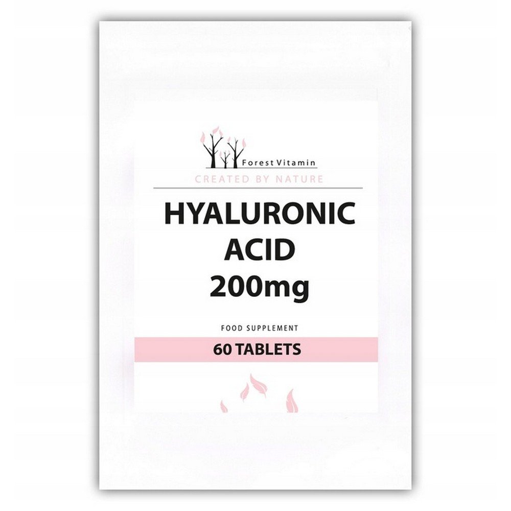 Forest Vitamin Hyaluronic Acid 200 mg Tablets 60 Pieces