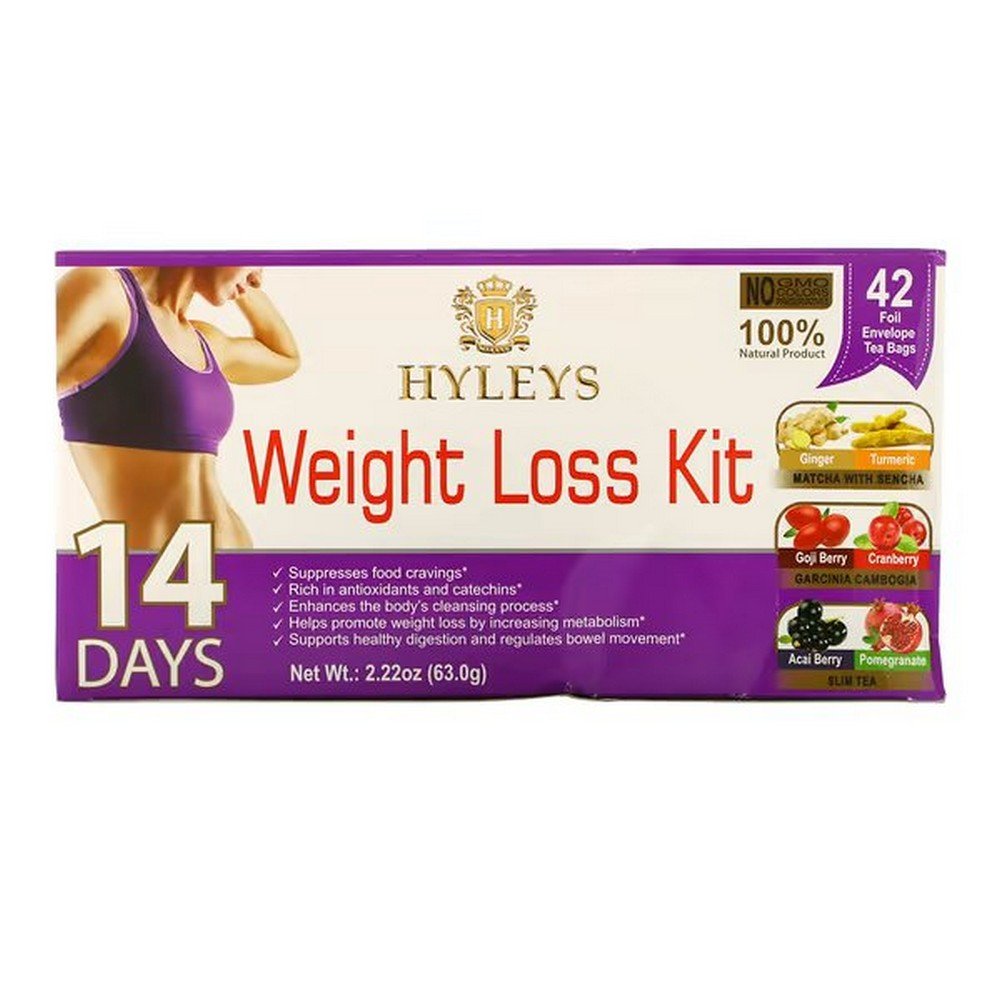 Hyleys Tea 14 Days Weight Loss Kit – 42 bags – 63 g