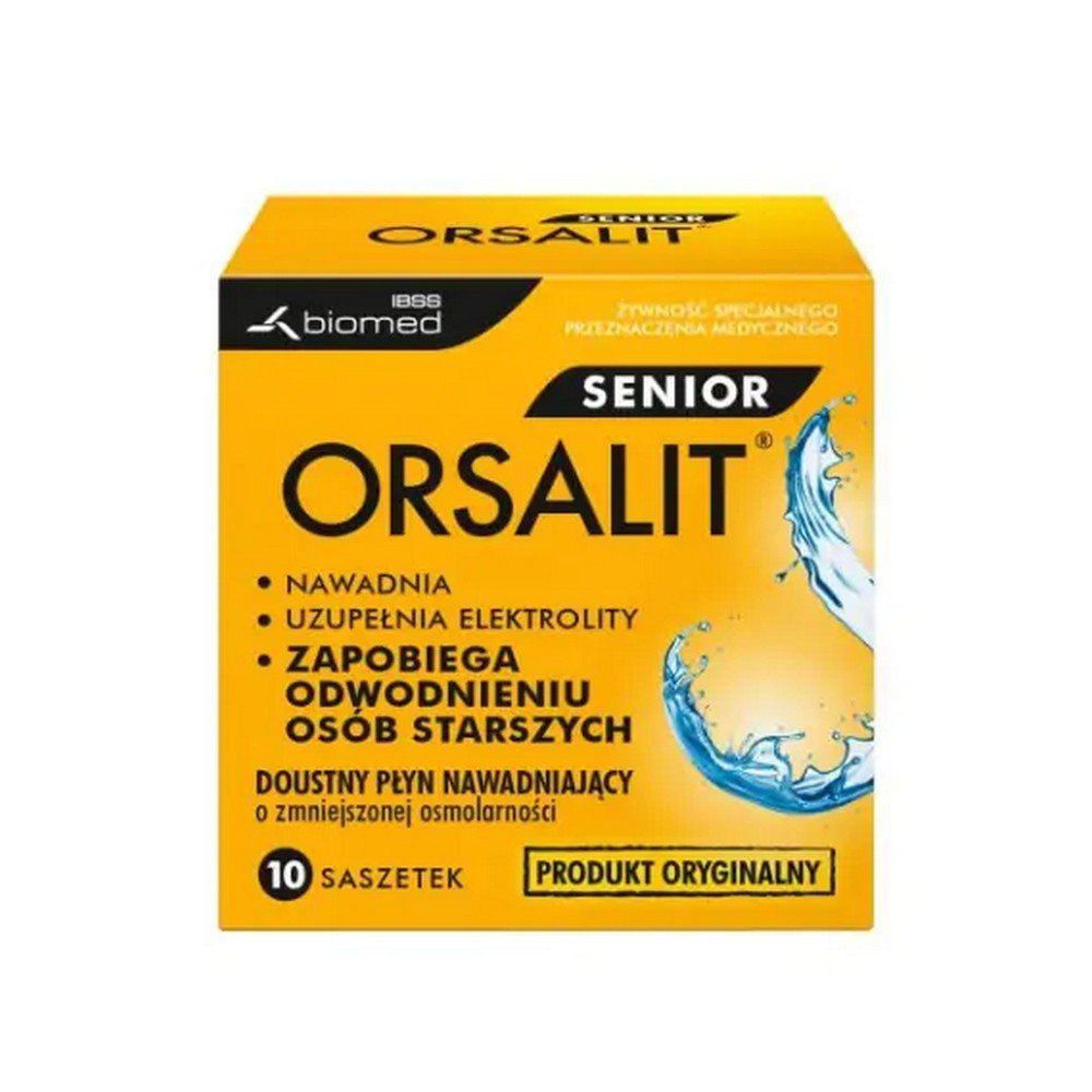 Ibss Biomed Orsalit Senior Oral Hydration for Elderly People 10 Sachets
