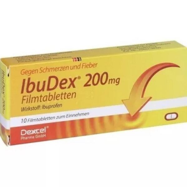 IBUDEX 200 mg — 10 pcs