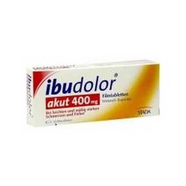 Ibudolor Acute 400 mg Film-Coated Tablets 20 pcs