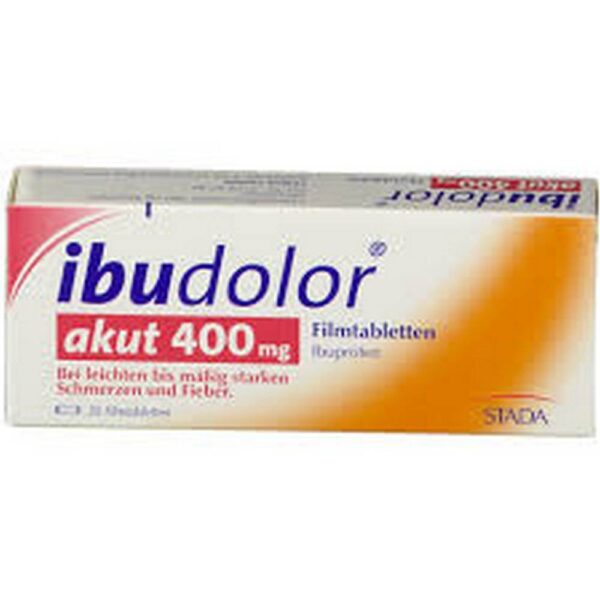 Ibudolor Acute 400 mg Film-Coated Tablets 50 pcs