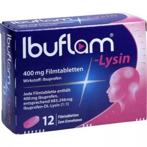 IBUFLAM-Lysin 400 mg — 12 pcs