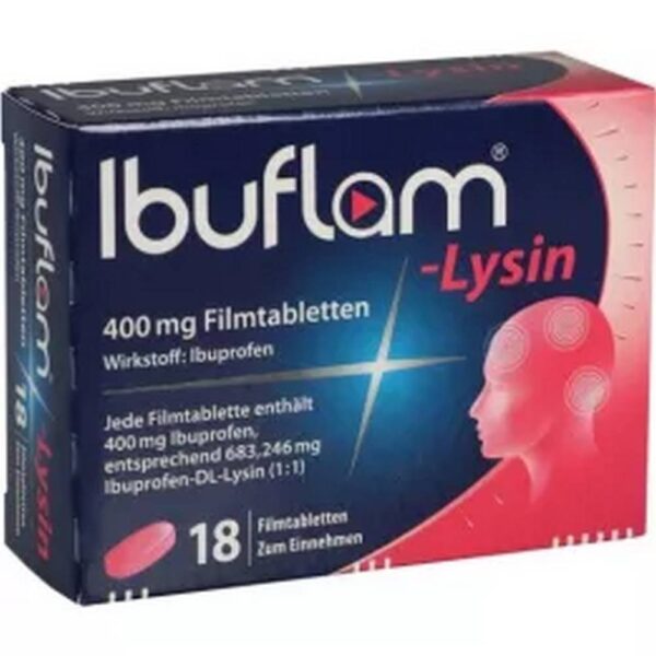 IBUFLAM-Lysin 400 mg — 18 pcs