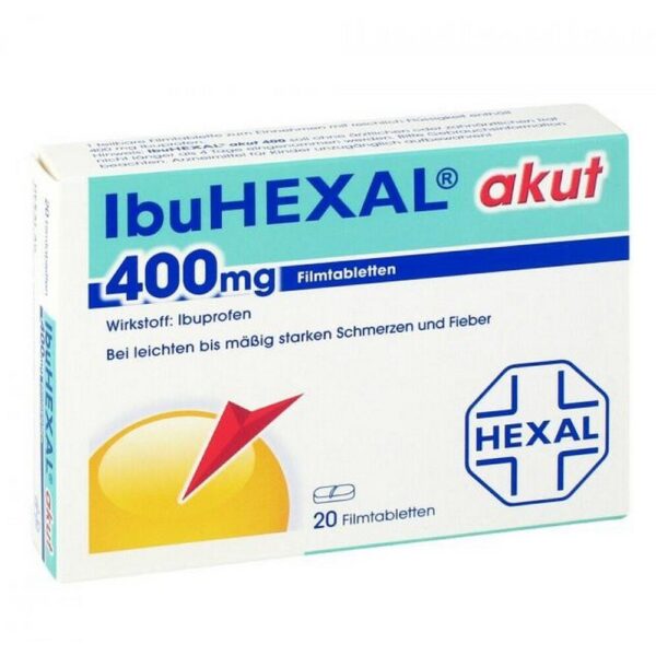 Ibuhexal Acute 400 mg Film-Coated Tablets 20 pcs