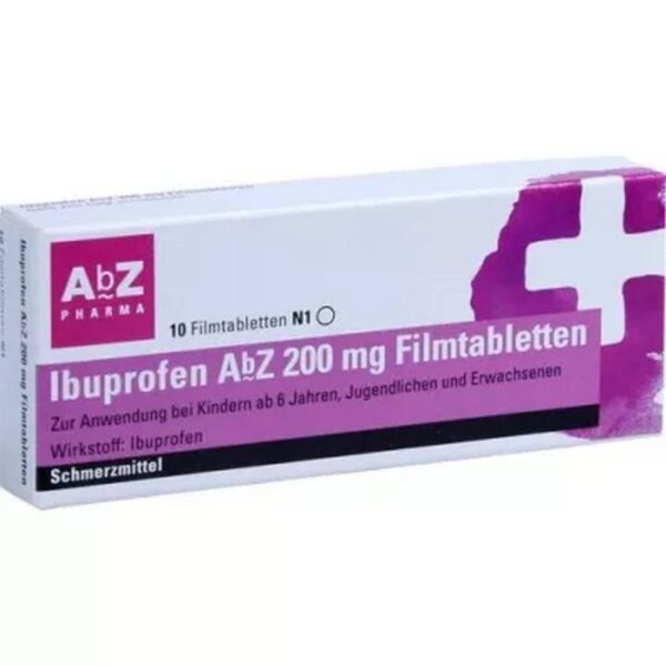 Ibuprofen Abbey 200 mg Tablets 10 pcs