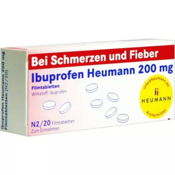 IBUPROFEN Heumann 200 mg — 20 pcs