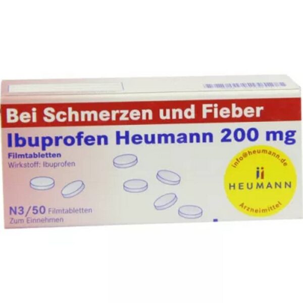 IBUPROFEN Heumann 200 mg — 50 pcs