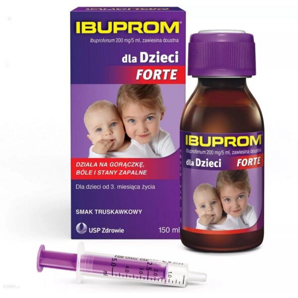 Ibuprom for Children Forte Syrup 150 ml