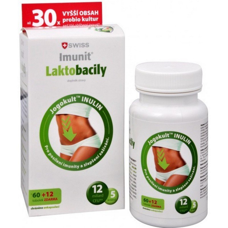 Immunit Swiss Lactobacilli 72 Tablets