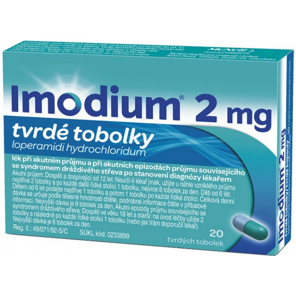 Imodium 2 mg Capsules 20 pcs