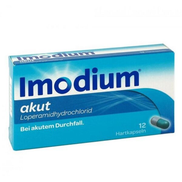 Imodium Acute Hard Capsules 12 pcs