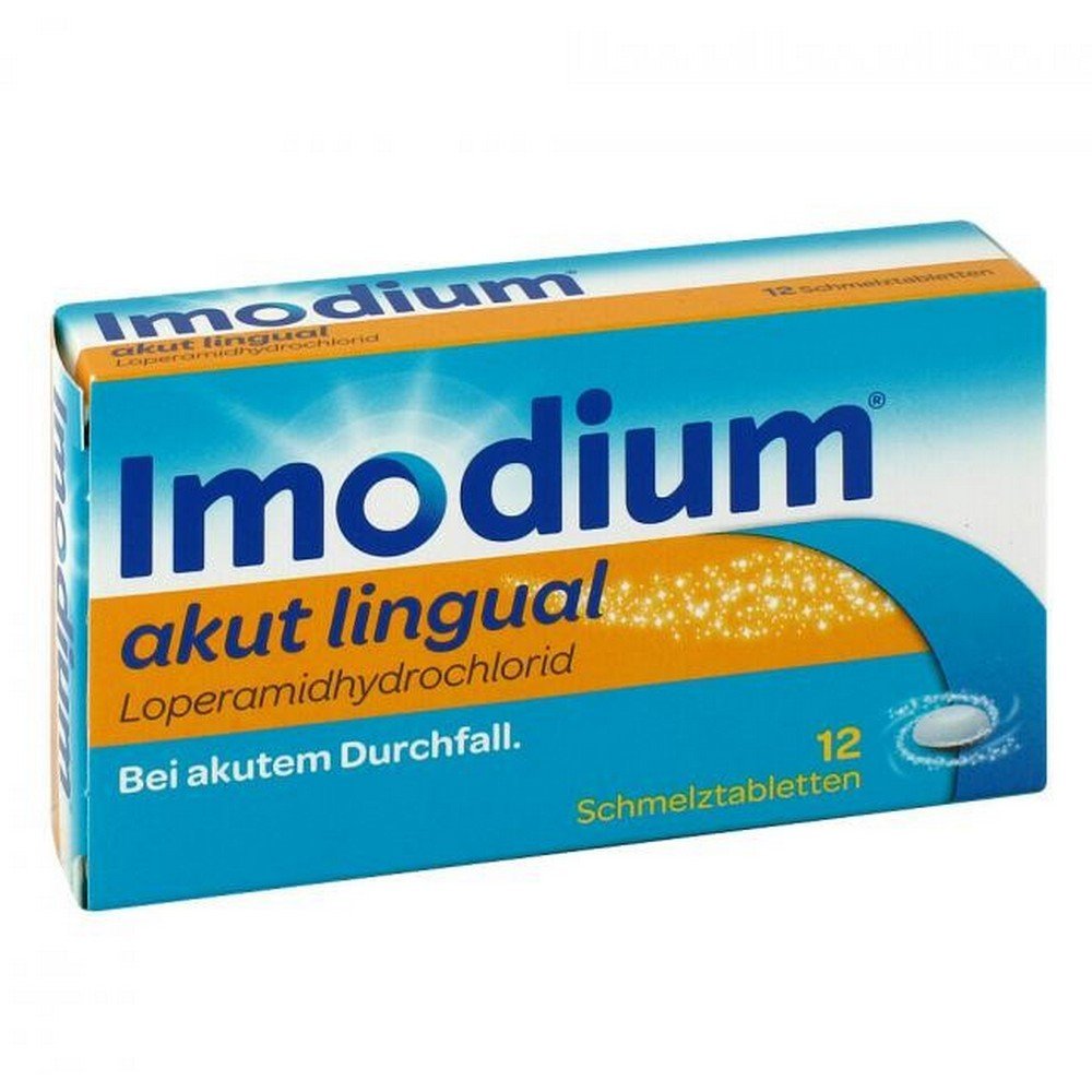 Imodium Acute Lingual Orodispersible Tablets 12 pcs