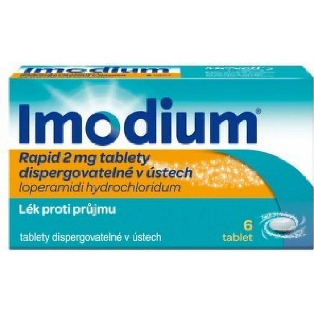 Imodium Rapid 2 mg Orodispersible Tablets 6 pcs