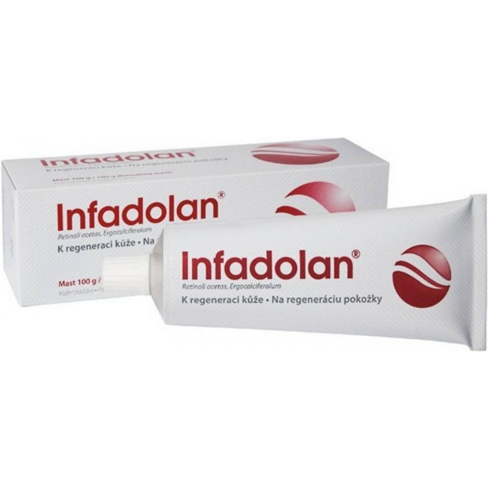 Infadolan 1600 IU/g + 300 IU/g, 100 g