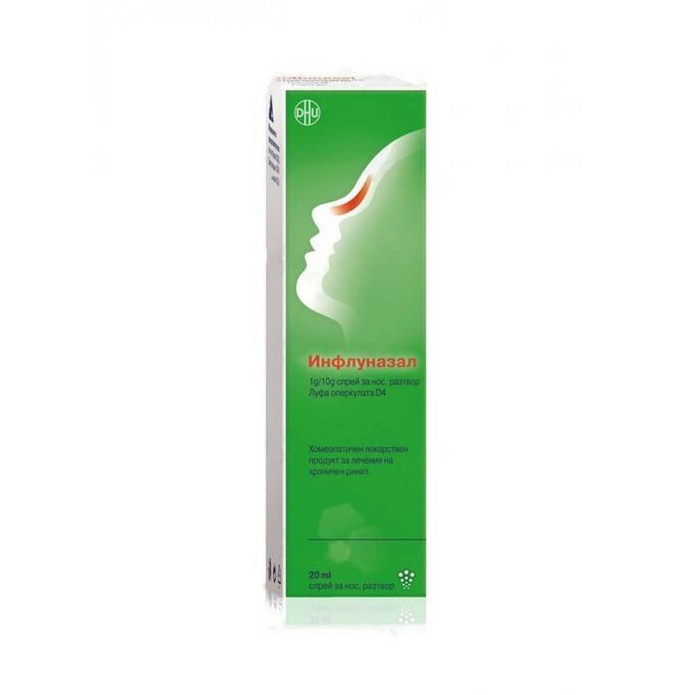 Influnasal 1 g / 10 g 20 ml (DHU) — Инфлуназал