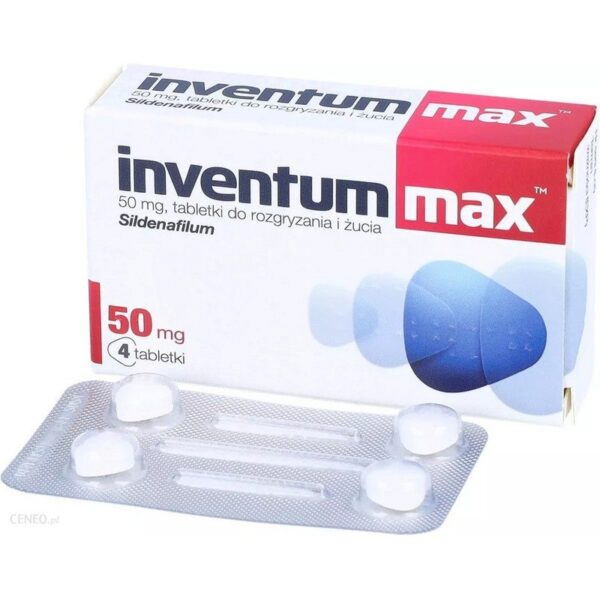 Inventum Max 50 mg tablets 4 pcs