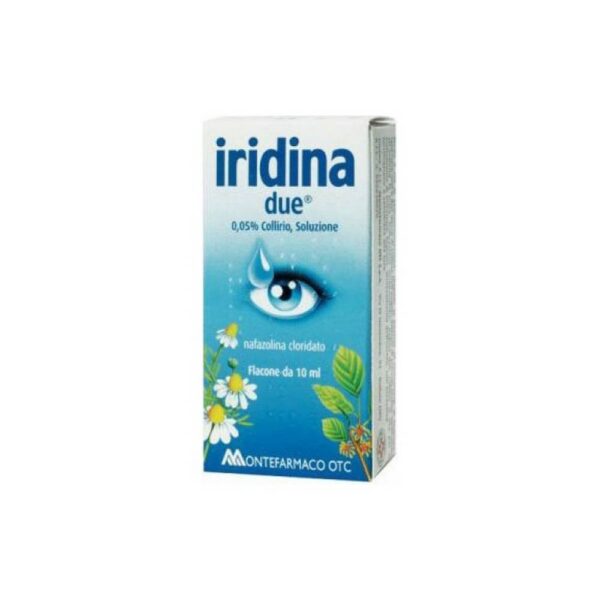 Iridina Due 0,05% Augentropfen gegen Augenreizung & Rötung 10ml