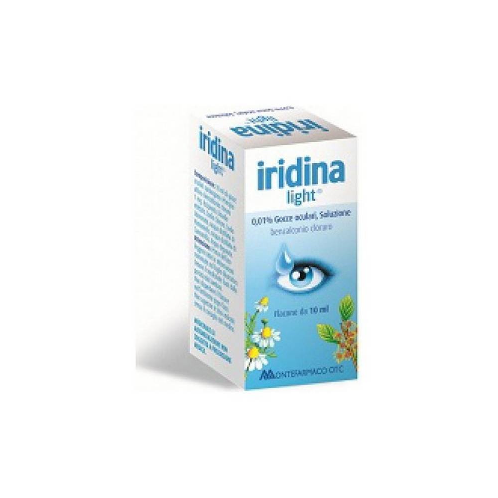 Iridina Light 0,01% Antimikrobielle & Desinfizierende Augentropfen 10ml