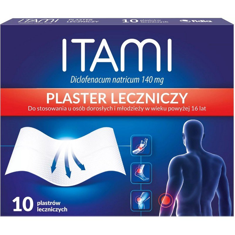 Itami healing patch 140 mg 10 pcs