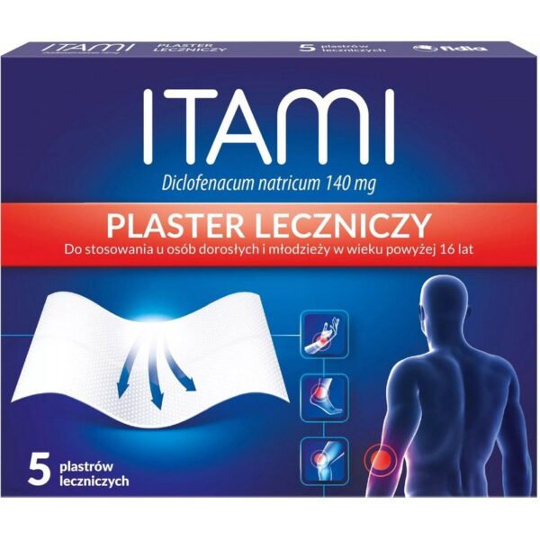 Itami healing patch 140 mg 5 pcs