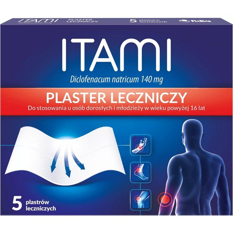 Itami healing patch 140 mg 5 pcs