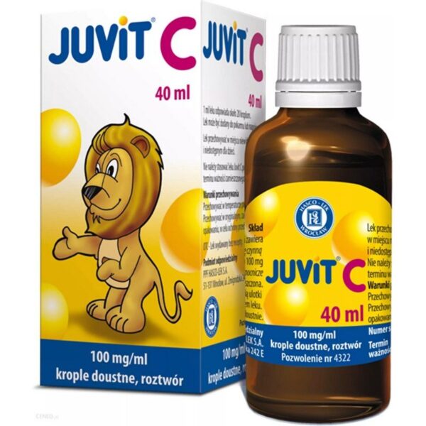 Juvit C 100 mg drops 40 ml