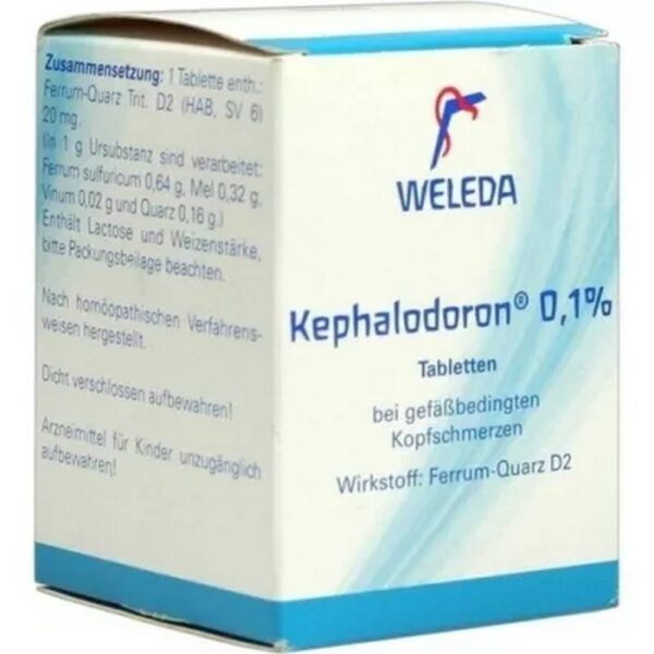 Kephalodoron 0.1% Tablets 250 pcs