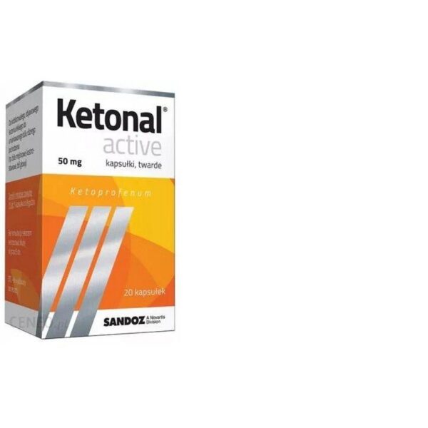 Ketonal Active capsules 20 pcs