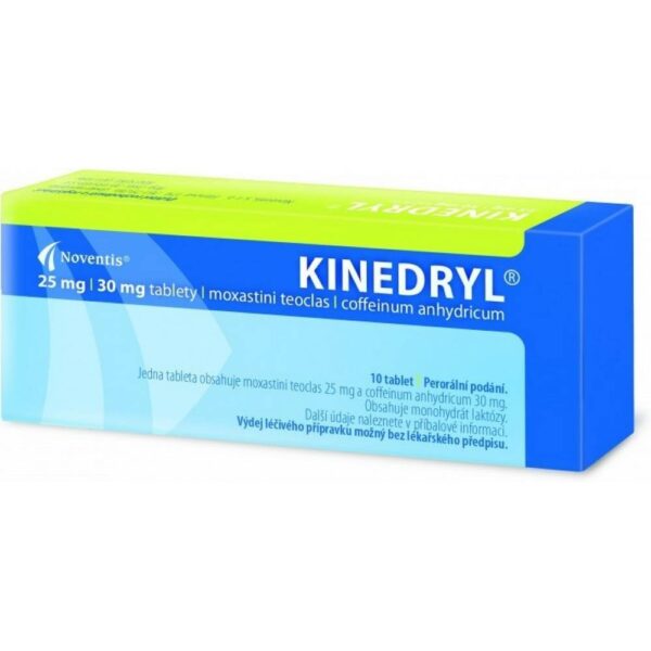 Kinedryl 25 mg / 30 mg Tablets 10 pcs