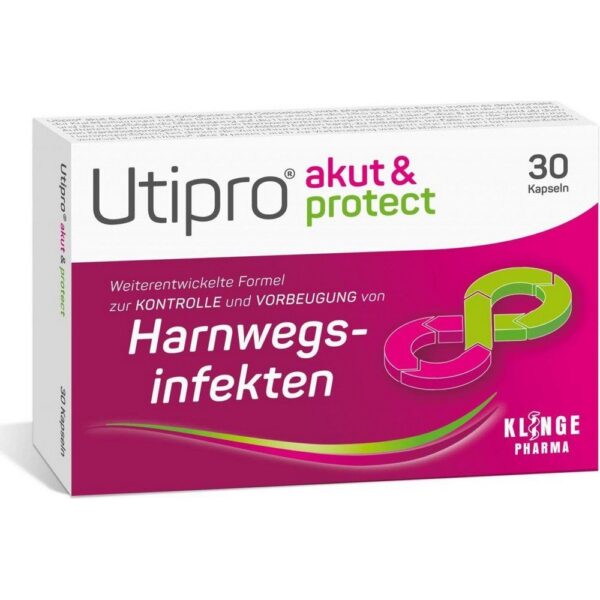 Klinge Pharma Utipro Acute & Protect Kapseln 30 Stück
