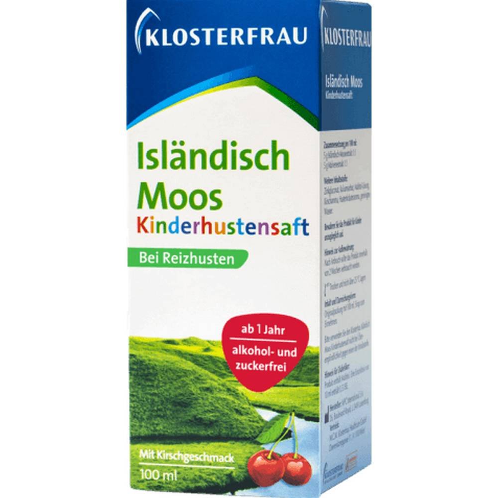Klosterfrau Isländisch Moos Kinderhustensaft 100ml