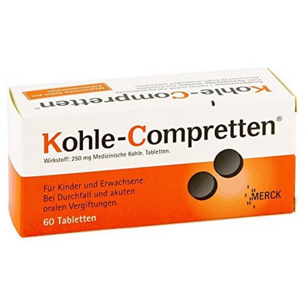Kohle Compretten Tablets 60 pcs