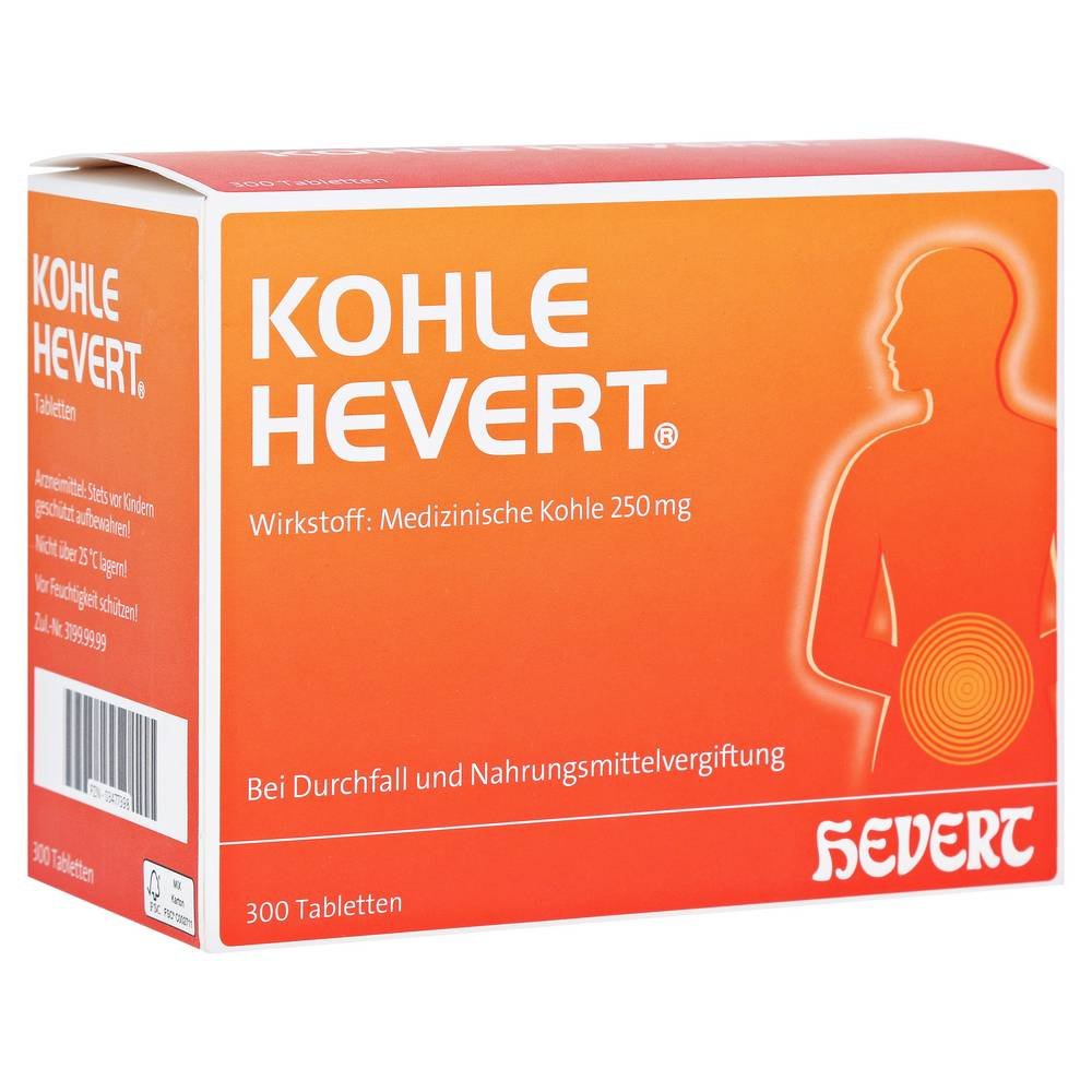 Kohle Hevert Tablets 300 pcs