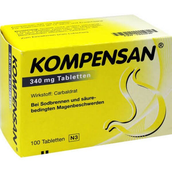 Kompensan Tablets 340 mg 100 pcs