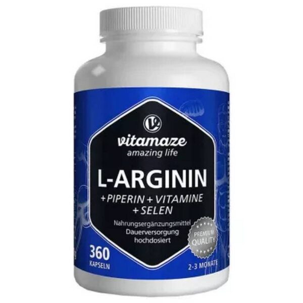 L-Arginine Capsules 360 Pieces