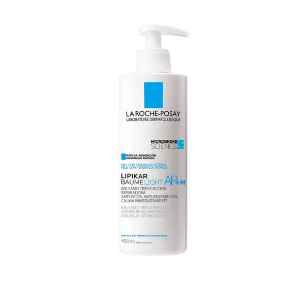 La Roche-Posay Lipikar Baume Ap+M Light Body Lotion for Dry and Sensitive Skin 400ml