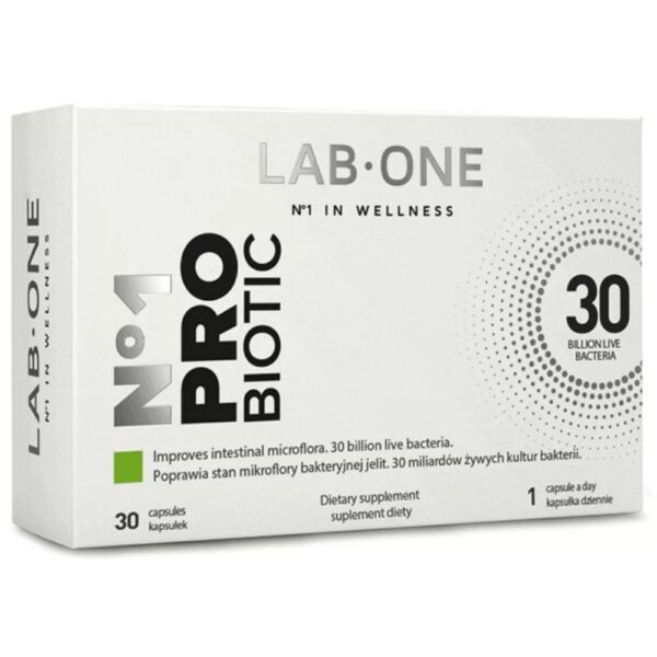 Lab One N°1 Probiotic Dietary Supplement 30 Capsules
