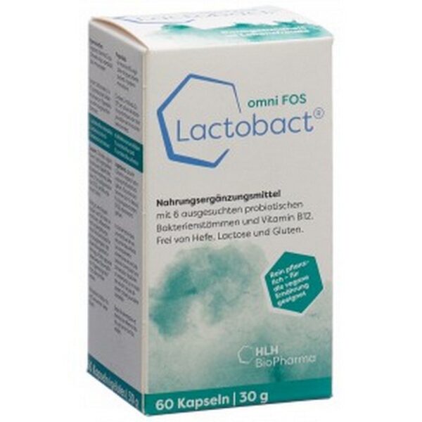 Lactobact Omni FOS Gastro-Resistant Capsules 60 pcs