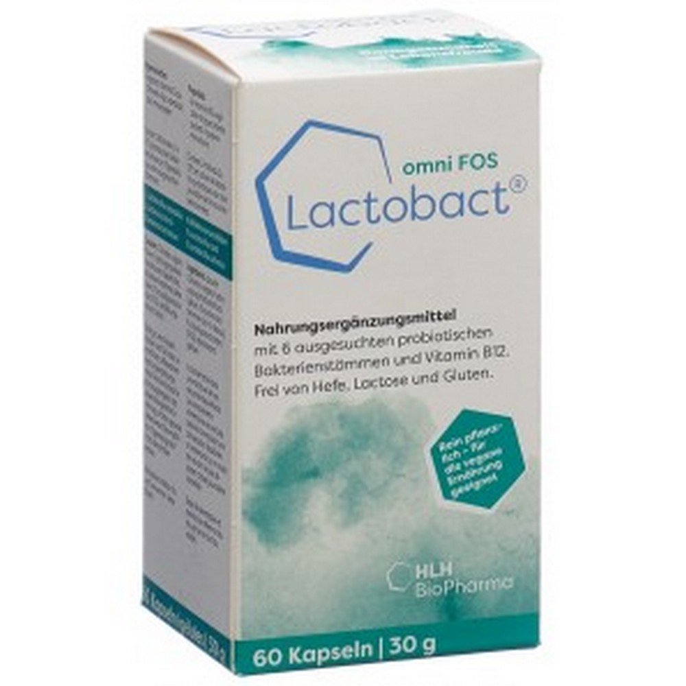 Lactobact Omni FOS Gastro-Resistant Capsules 60 pcs