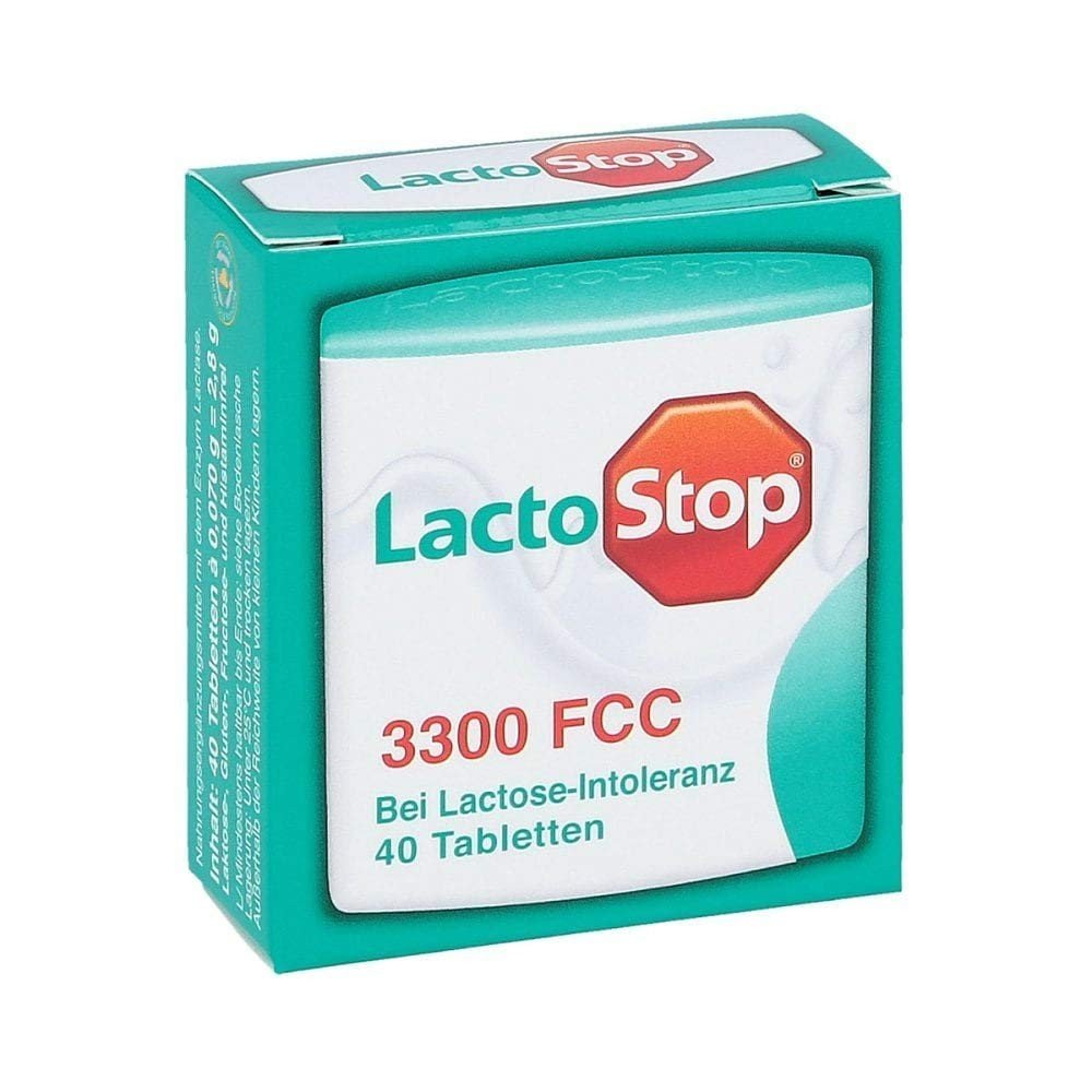 Lactostop 3300 FCC Tablets Click Spender 40 pcs