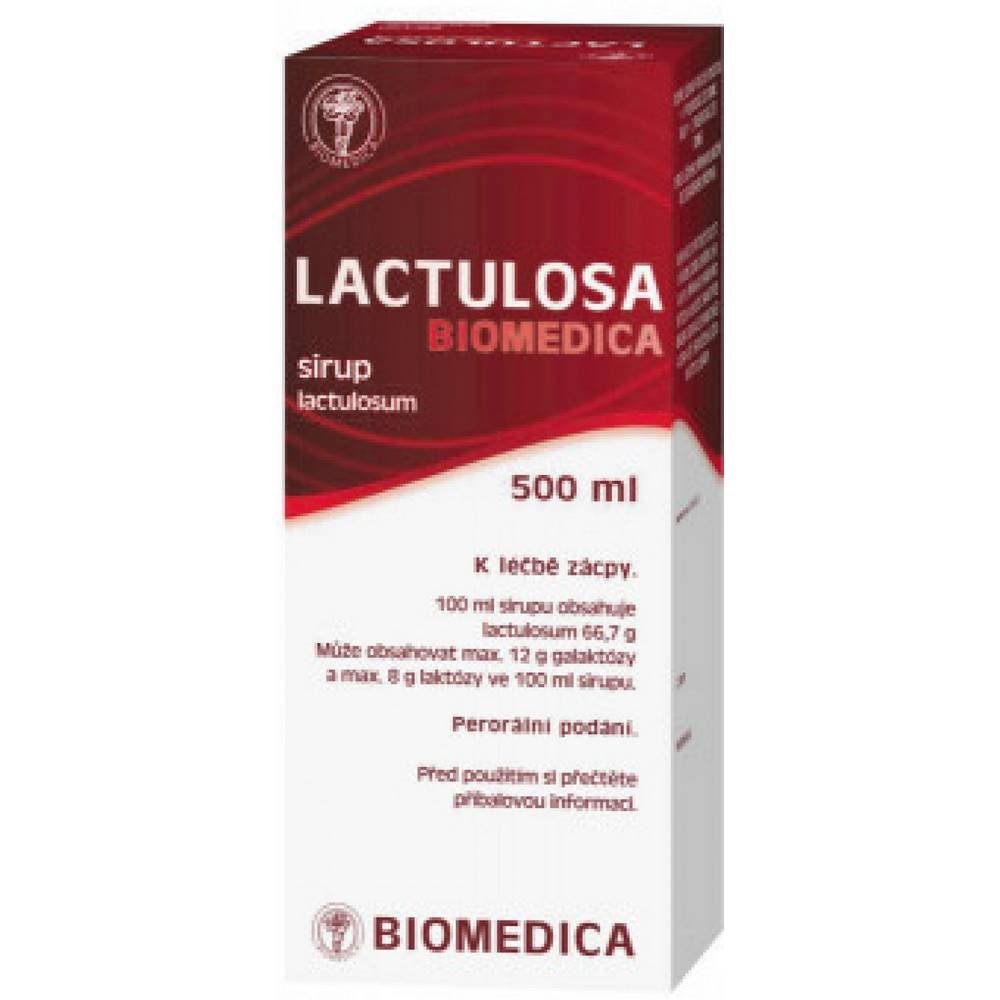 Lactulosa Biomedica 667 mg/ml Oral Solution 500 ml