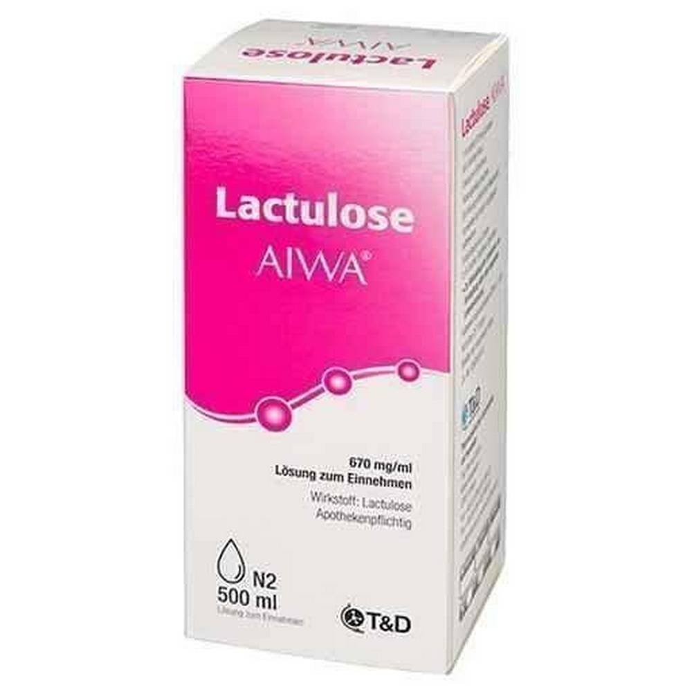 Lactulose Aiwa 670 mg/ml Oral Solution 500 ml