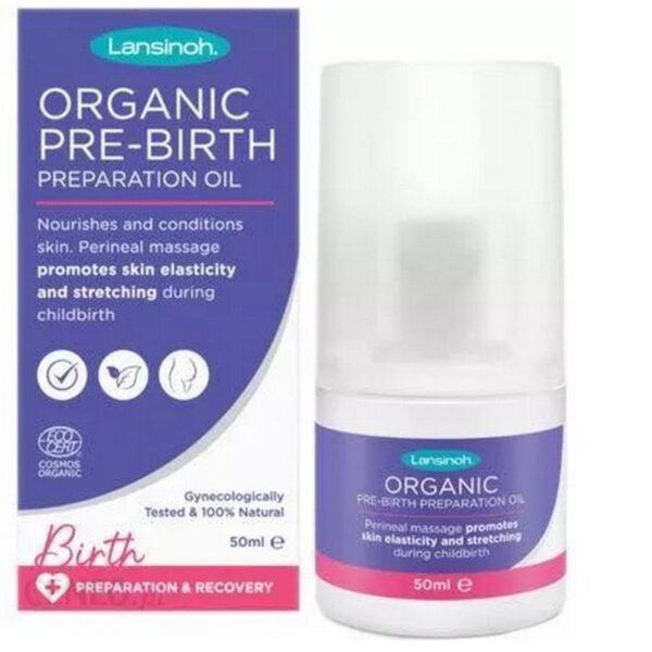 Lansinoh Organic Oil for Perineal Massage 50 ml