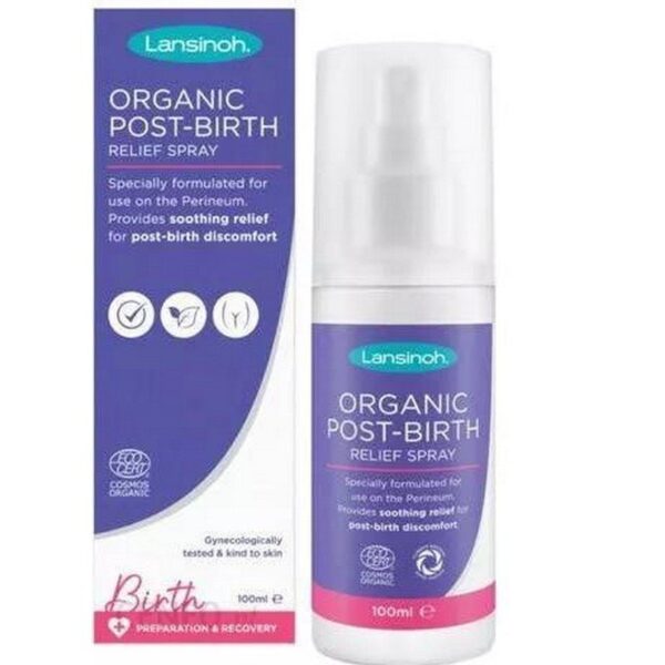 Lansinoh Organic Postpartum Pain Relief Spray 100 ml